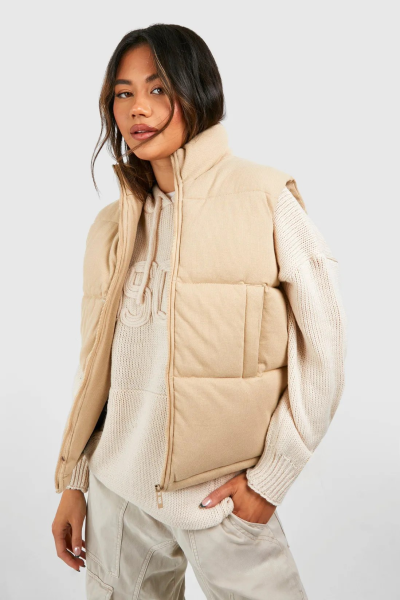 Product Cord Oversized Gilet